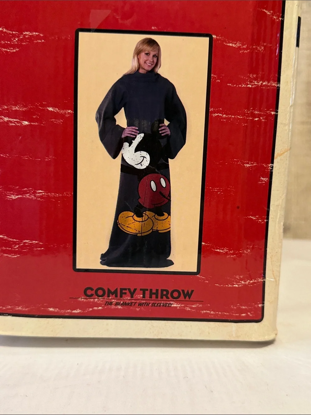 Disney Mickey Mouse Graphic Wearable Blanket With Sleeves